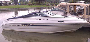 1997 Mariah 216 Cuddy for sale in the Trenton area east of Toronto, Ontario, Canada by Ontario boat and yacht brokers.