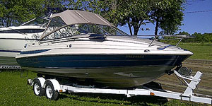 1997 Mariah 216 Cuddy for sale in the Trenton area east of Toronto, Ontario, Canada by Ontario boat and yacht brokers.